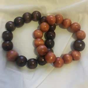 Handmade Wooden Distance Bracelets